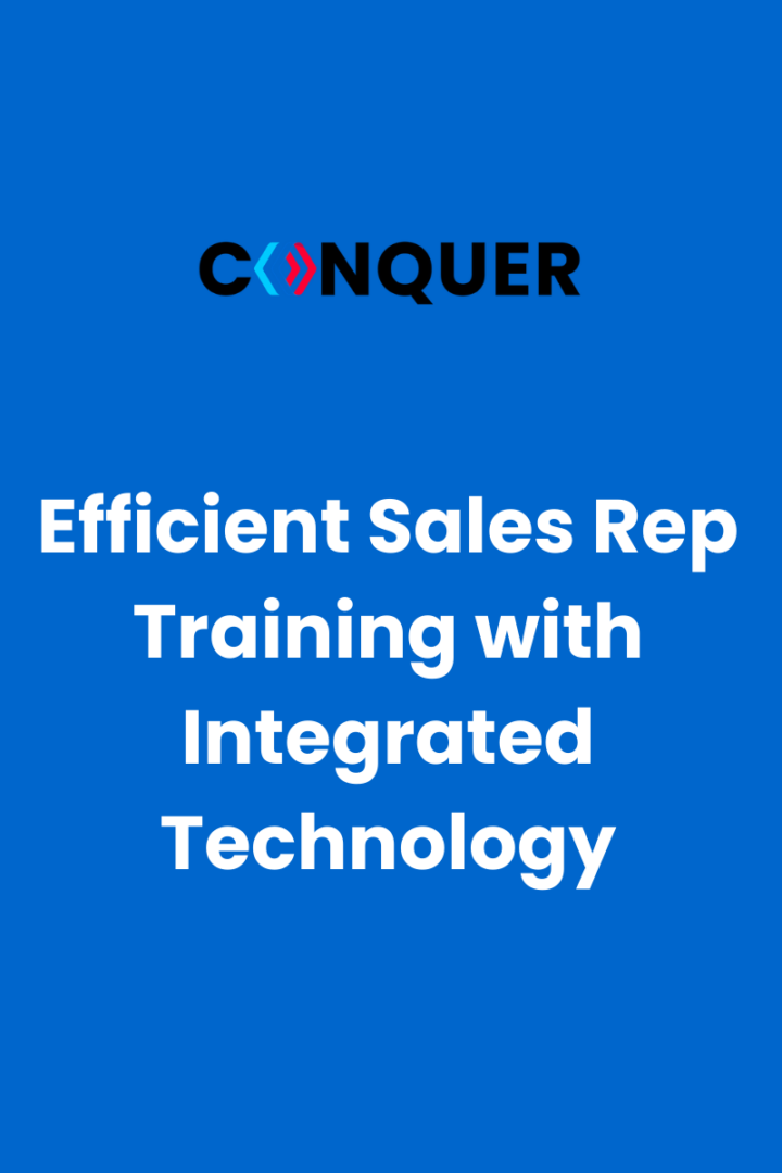 Efficient Sales Rep Training with Integrated Technology